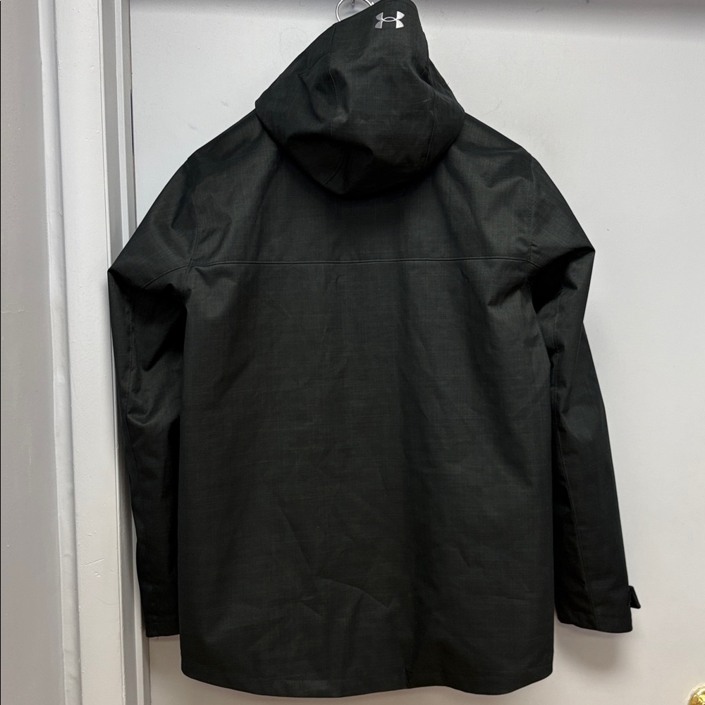 Under Armour UA Storm Hooded Jacket – Men’s Large – Black Water Resistant - Picture 2 of 11